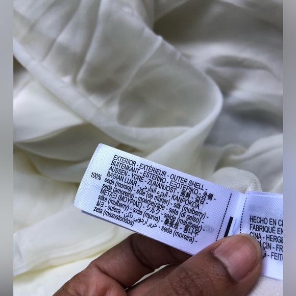 Zara 100% SILK HALTER DRESS - Picture 16 of 17